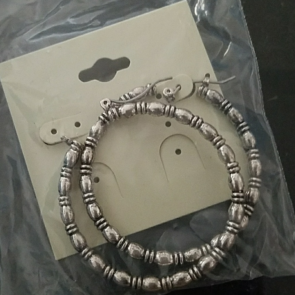 Hoop earrings